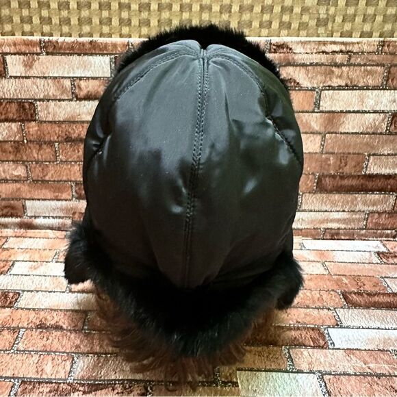 ADRIENNE LANDAU Real Fur Rabbit winter hat main image 9